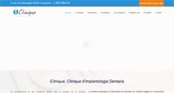 Desktop Screenshot of iclinique.eu
