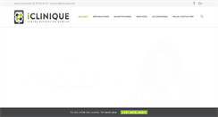 Desktop Screenshot of iclinique.net